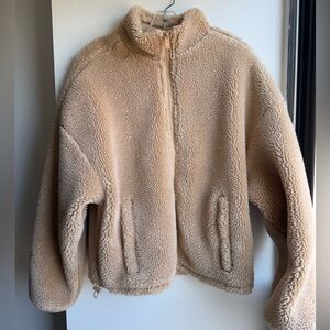 Alo Yoga Sherpa Zip Up Jacket